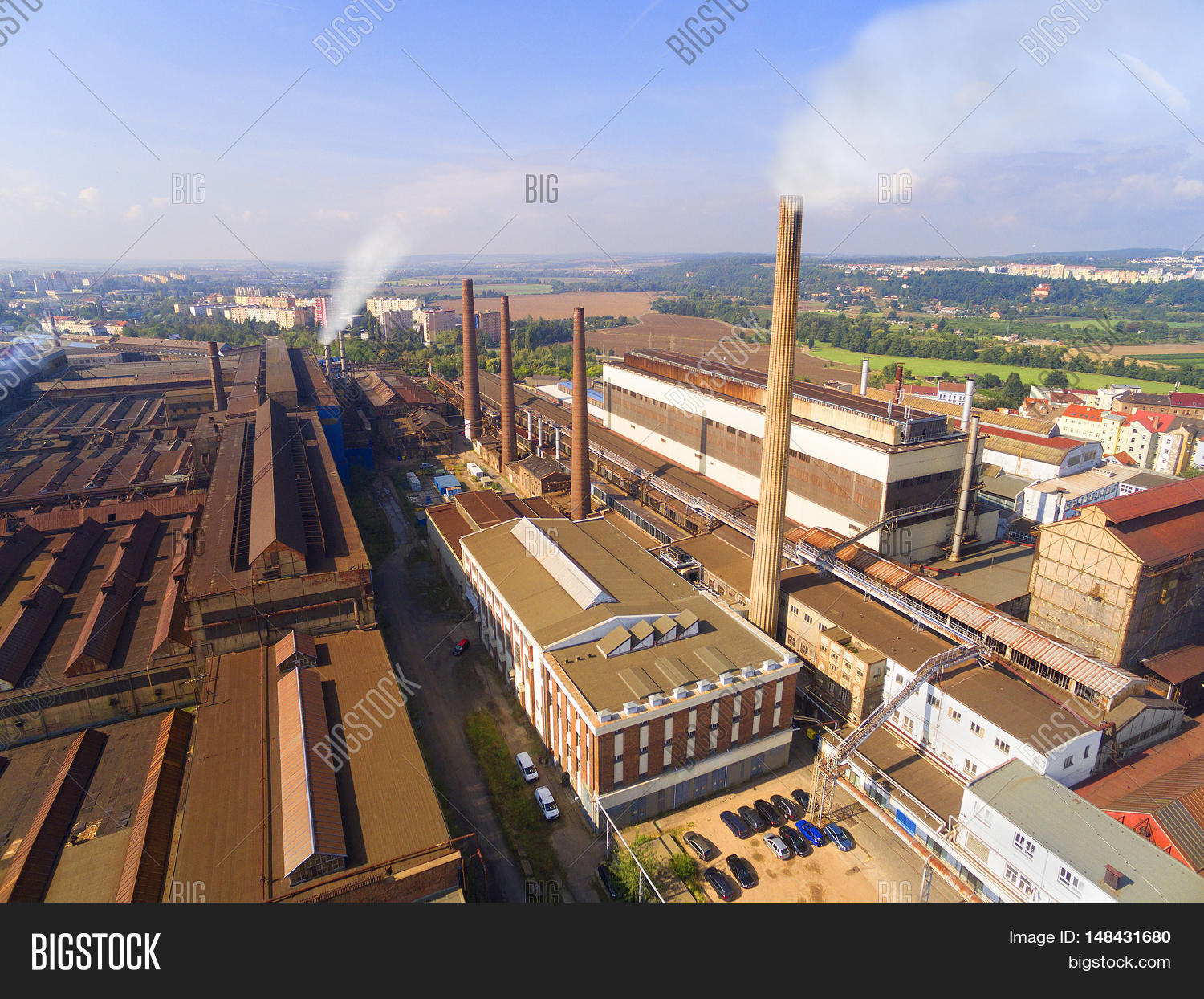 Aerial View Industrial Image & Photo (Free Trial) Bigstock