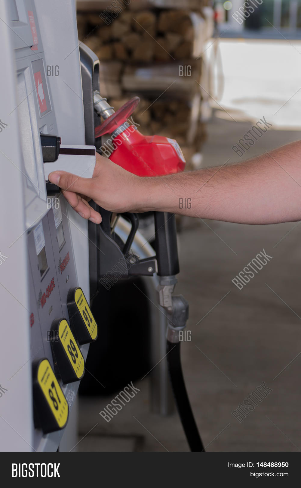 Using Credit Card Gas Image & Photo (Free Trial) Bigstock