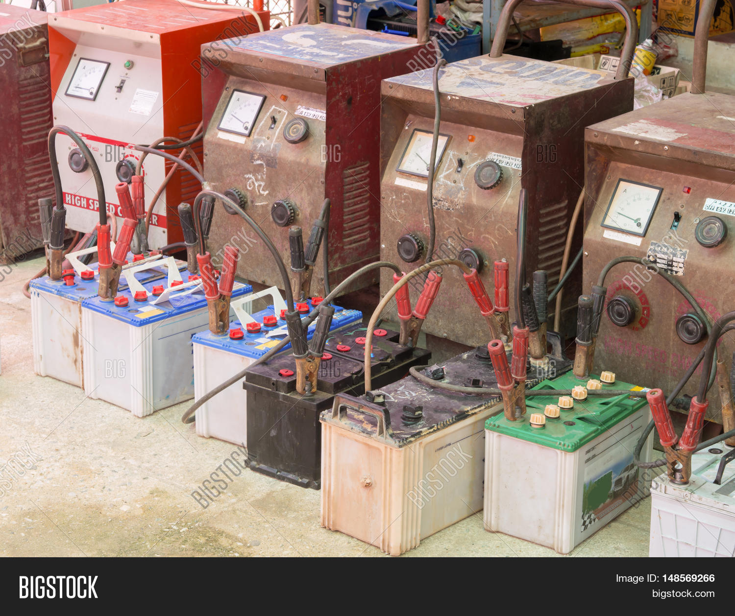 Car Battery Red Black Image & Photo (Free Trial) Bigstock