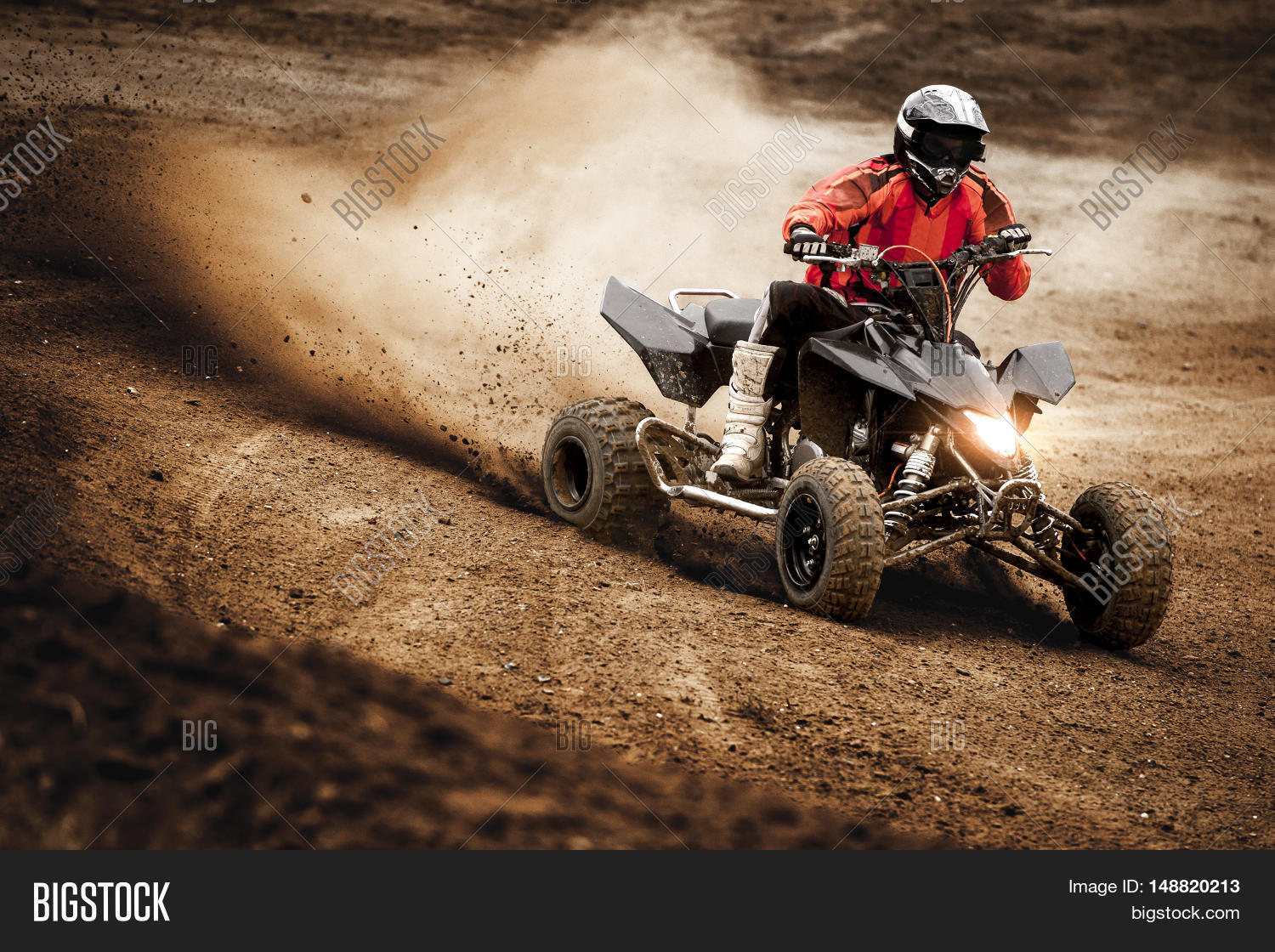 ATV Quadbike Rider Image & Photo (Free Trial) Bigstock