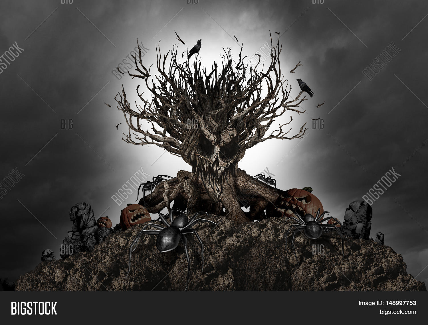 halloween haunted image photo