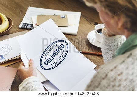 Pending Imported Purchase Business Concept