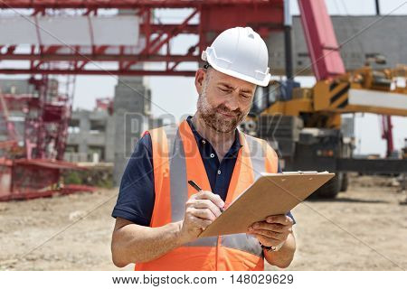 Architecture Construction Safety First Career Concept