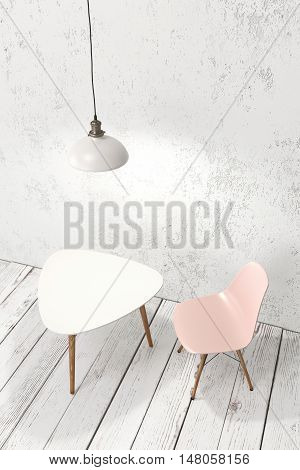 Minimalistic White Interior