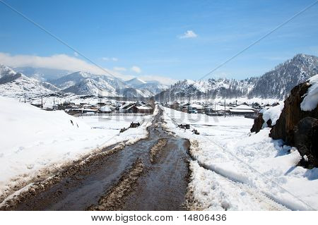 Vinter vej