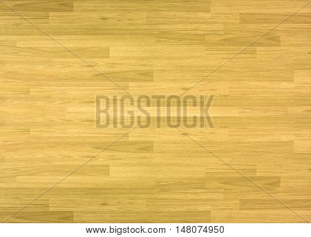 wood floors The parquet wood Hardwood maple basketball court floor viewed from above for design texture pattern and background.