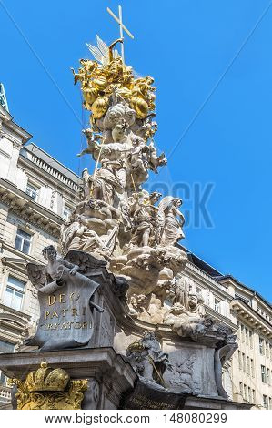 Plague Column In Vienna