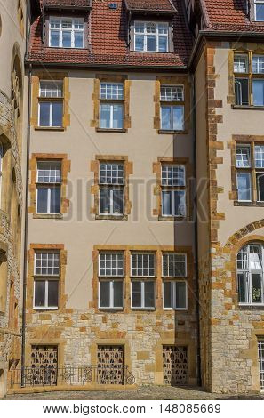 Old Building In The Historical Center Of Bielefeld