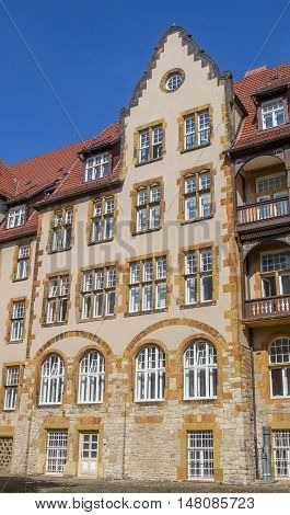 Old Building In The Historical Center Of Bielefeld
