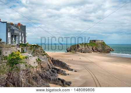 The Beach At Tenby