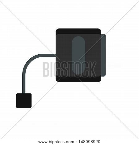 Electronic cigarette charger icon in flat style on a white background vector illustration