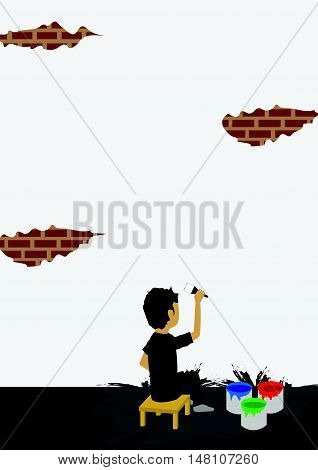Man Paint