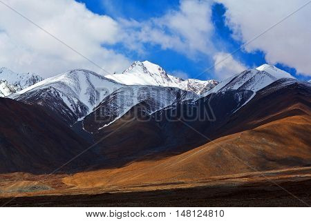 Mountain Landscape In Ladakh, North India
