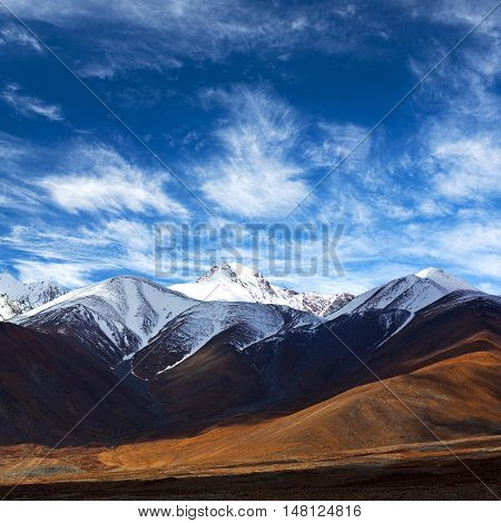 Mountain Landscape In Ladakh, North India