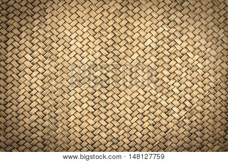 vignette rattan weave by handmade for background