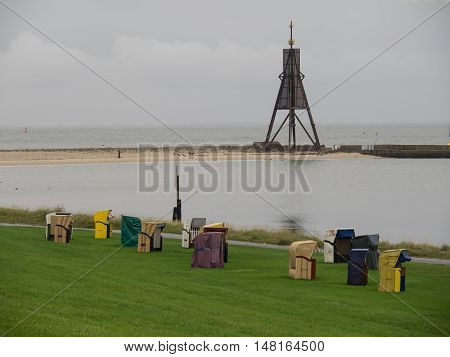 the City of Cuxhaven at the german coast