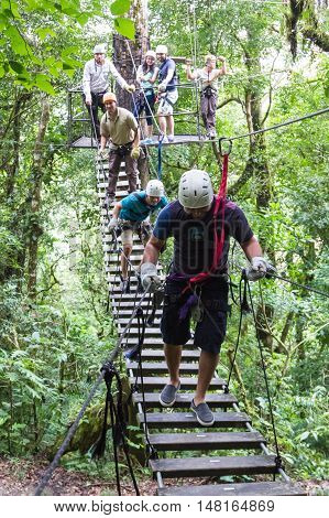 Zip Line Canopy Tours In Costa Rica