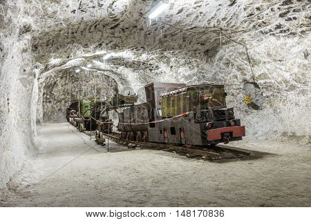 People Visit The Mining Plant Sondershausen In Germany