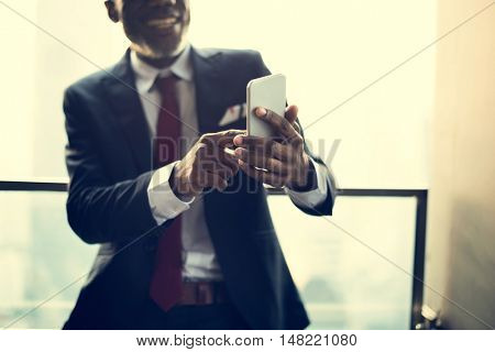 Businessman Enterprize Urban Occupation Man Concept