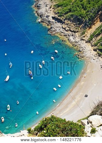 Coll Baix, Famous Bay In The North Of Majorca