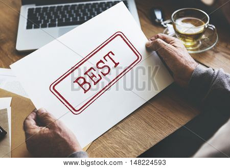 Best Choice Award Finest Winning Fulfillment Concept