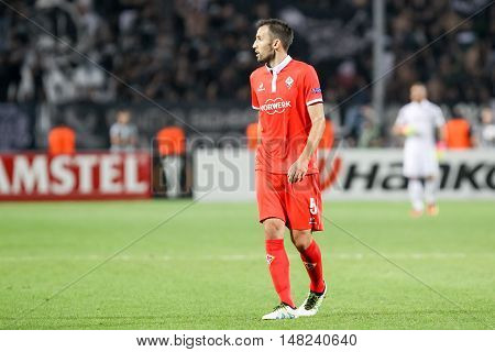 Uefa Europa League Match Between Paok Vs Acf Fiorentina
