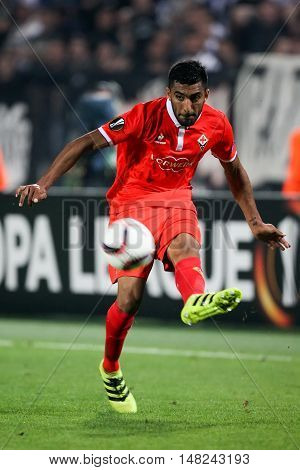 Uefa Europa League Match Between Paok Vs Acf Fiorentina