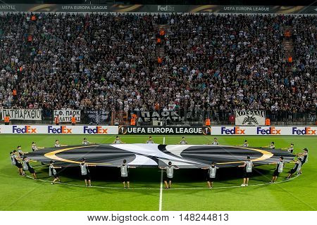 Uefa Europa League Match Between Paok Vs Acf Fiorentina