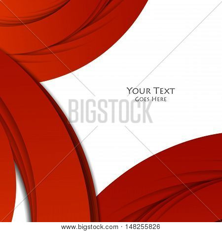 vector colorful background with copy space. wavy elements for design, flyers, broshures. Eps10