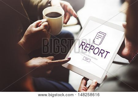 Report Digital Homescreen Concept