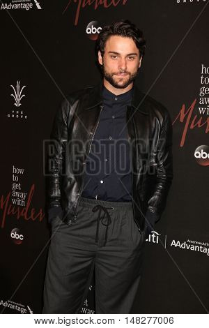 LOS ANGELES - SEP 20:  Jack Falahee at the 