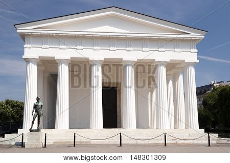 Vienna / Austria - July 20th 2014: Theseus Temple in Volksgarten