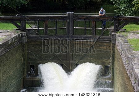 Augustow Canal in Poland still operates manually
