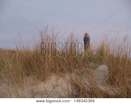 the Island of Borkum in the North sea