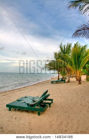 Spiaggia in Belize
