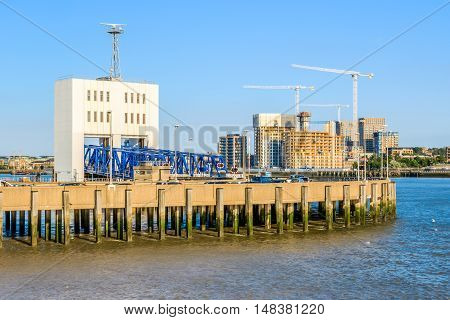 Woolwich Ferry In East London