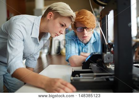 Work with new technology