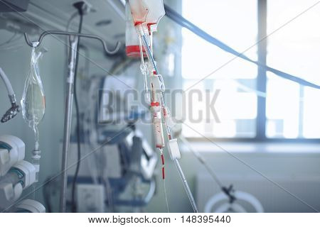Blood transfusion in intensive care unit. Postoperative period
