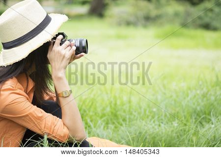 Travel, Relax And Holiday Idea Concept Background.