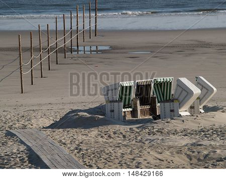 the Island of Langeoog in the North sea