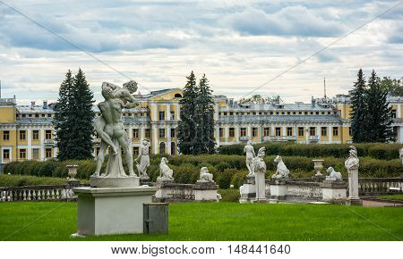 Palace and park ensemble of the Homestead Museum Arkhangelskoye in Moscow
