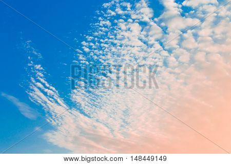 Sky and cloud detail nature background art