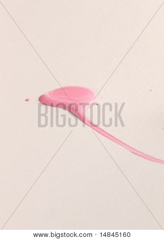 Roze verf