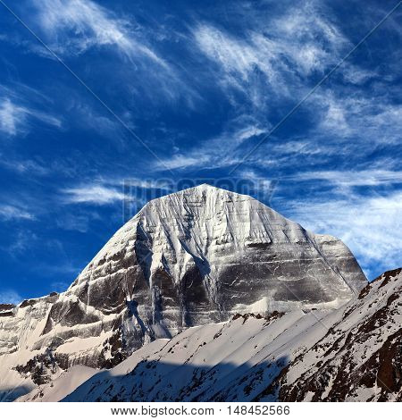 Sacred Mount Kailash, Which Are Part Of The Transhimalaya In Tibet