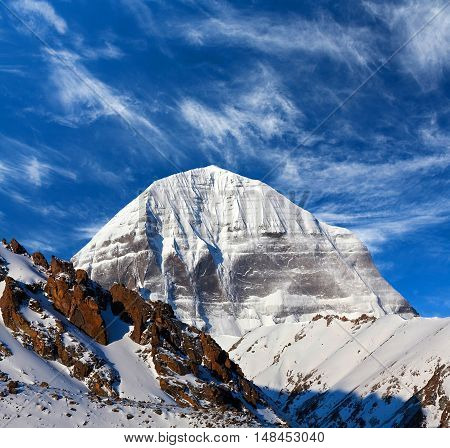 Sacred Mount Kailash In Tibet