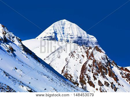Sacred Mount Kailash, Which Are Part Of The Transhimalaya In Tibet