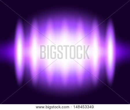 Abstract glowing background in violet neon color