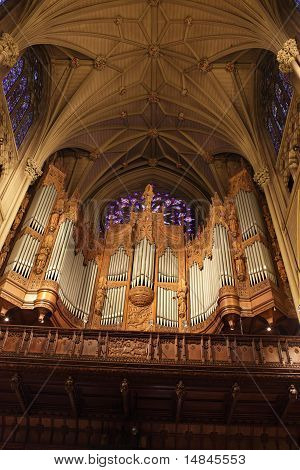 Die Chor-Orgel In St. Patrick's Cathedral
