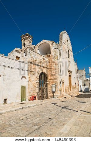 Church of Maddalena. Sammichele di Bari. Puglia. Italy.