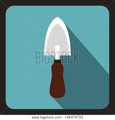 Gardenn scoop icon in flat style on a baby blue background vector illustration